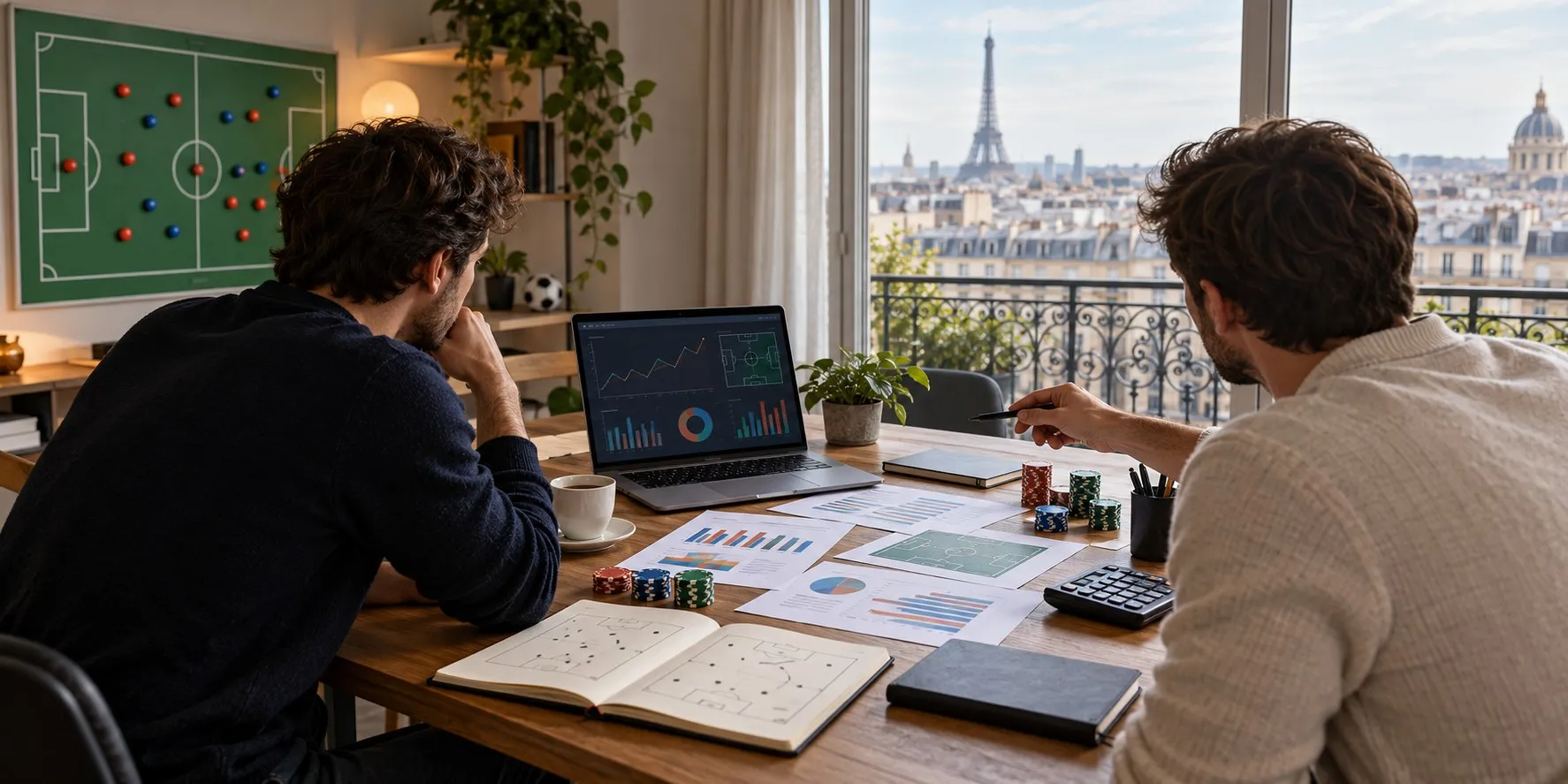 Simuler les deux approches sur une série de paris perdants puis gagnants.